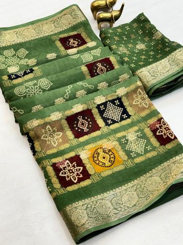 Vastrangan bandhani print surath sarees price